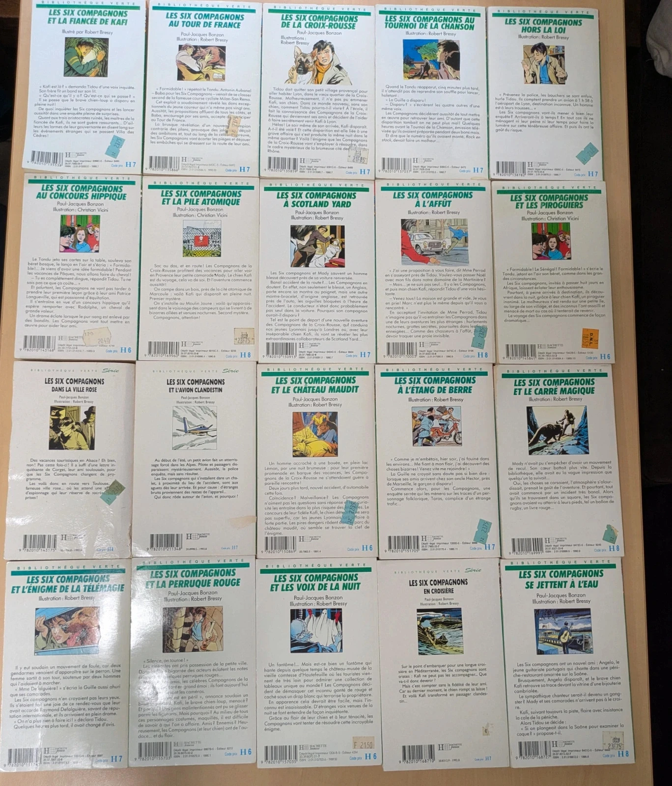a biblioteca verde os 6 companheiros – photo 2